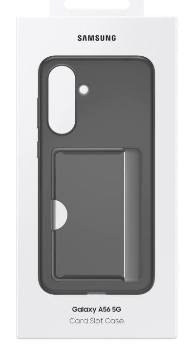 Samsung Galaxy A56 Card Slot Case - Black i gruppen SMARTPHONE & SURFPLATTOR / Mobilskydd / Samsung hos TP E-commerce Nordic AB (D44762)