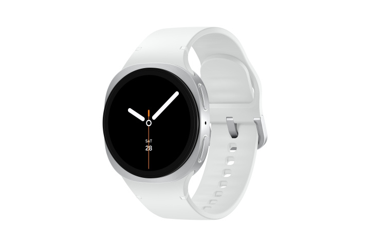 Samsung Galaxy Watch8 Small eSim - Silver i gruppen SPORT, FRITID & HOBBY / Smartwatch & Aktivitetsarmband / Smartwatches hos TP E-commerce Nordic AB (D44787)