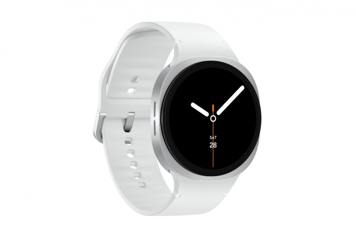 Samsung Galaxy Watch8 Large eSim - Silver i gruppen SPORT, FRITID & HOBBY / Smartwatch & Aktivitetsarmband / Smartwatches hos TP E-commerce Nordic AB (D44791)