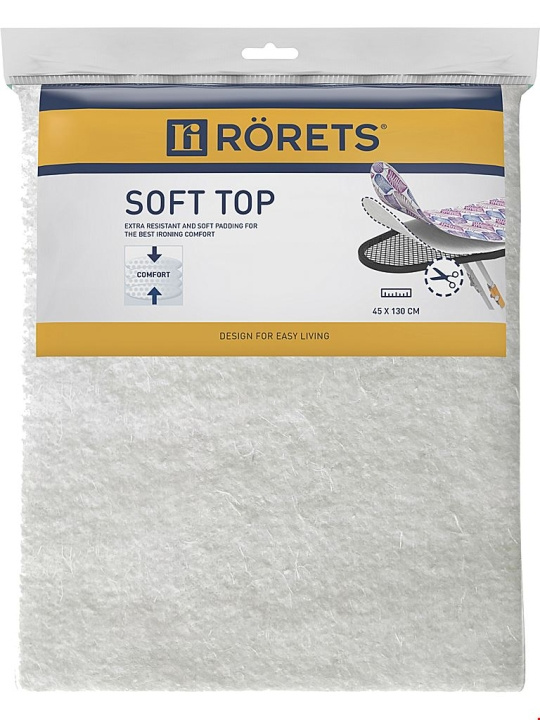 Rörets Tillbehör strykjärn Soft Top/Felt, strykbordsöverdrag Rörets i gruppen HEM, HUSHÅLL & TRÄDGÅRD / Klädvård / Strykjärn hos TP E-commerce Nordic AB (D44840)
