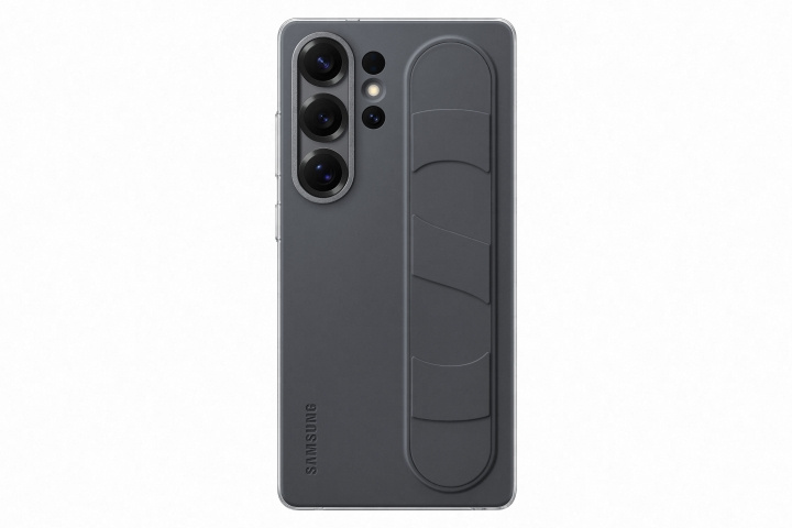 Samsung Galaxy S25 Ultra Standing Grip Case - Black i gruppen SMARTPHONE & SURFPLATTOR / Mobilskydd / Samsung hos TP E-commerce Nordic AB (D44884)