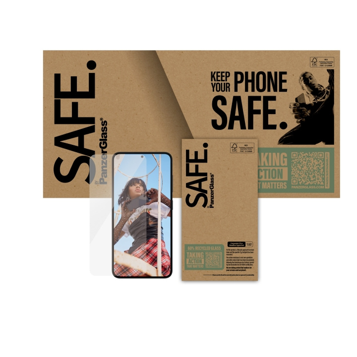 PanzerGlass Skärmskydd Safe Samsung Galaxy S25 Ultra-wide fit Panzerglass i gruppen SMARTPHONE & SURFPLATTOR / Mobilskydd / Samsung hos TP E-commerce Nordic AB (D44923)