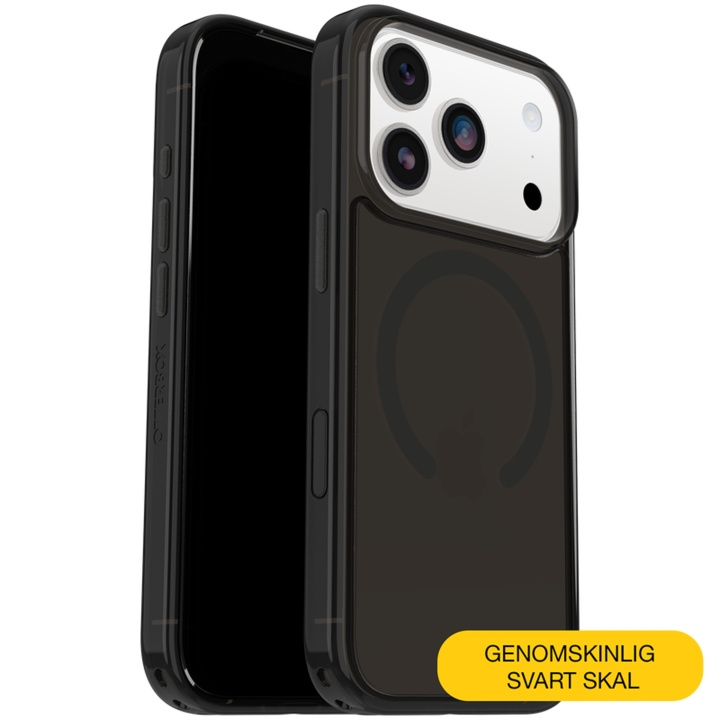 Otterbox Symmetry Clear Magsafe Camera Control Iphone 17 Pro max - Black - Propack i gruppen SMARTPHONE & SURFPLATTOR / Mobilskydd / Apple / iPhone 17 hos TP E-commerce Nordic AB (D44953)
