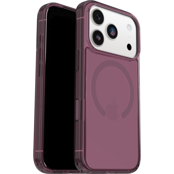 Otterbox Symmetry Clear Magsafe Camera Control Iphone 17 Pro - Purple i gruppen SMARTPHONE & SURFPLATTOR / Mobilskydd / Apple / iPhone 17 hos TP E-commerce Nordic AB (D44980)