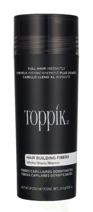 Toppik Hair Building Fibers - White 27.5 g i gruppen SKÖNHET & HÄLSA / Hår & Styling / Hårstylingprodukter hos TP E-commerce Nordic AB (D45003)
