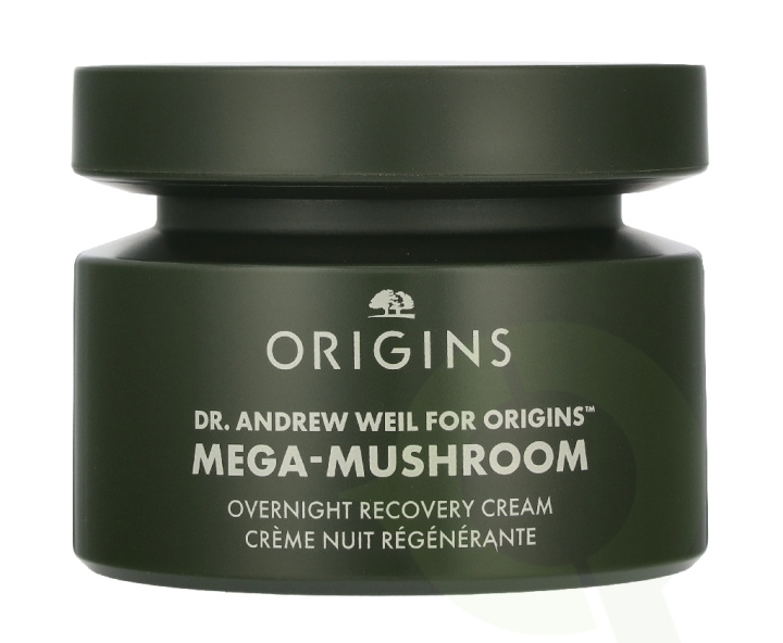 Origins Dr. Weil Mega-Mushroom Overnight Recovery Cream 50 ml i gruppen SKÖNHET & HÄLSA / Hudvård / Ansiktsvård / Nattkräm hos TP E-commerce Nordic AB (D45019)