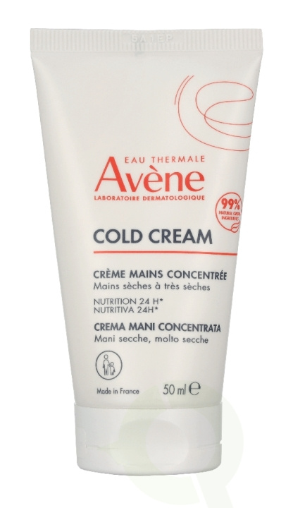 Avene Cold Cream Concentrated Hand Cream 50 ml Dry To Very Dry Hands i gruppen SKÖNHET & HÄLSA / Manikyr/Pedikyr / Handkräm hos TP E-commerce Nordic AB (D45023)