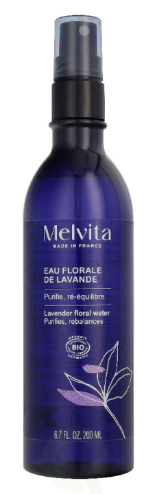 Melvita Lavender Floral Water Spray 200 ml i gruppen SKÖNHET & HÄLSA / Hudvård / Ansiktsvård / Ansiktsvatten & Facemist hos TP E-commerce Nordic AB (D45070)