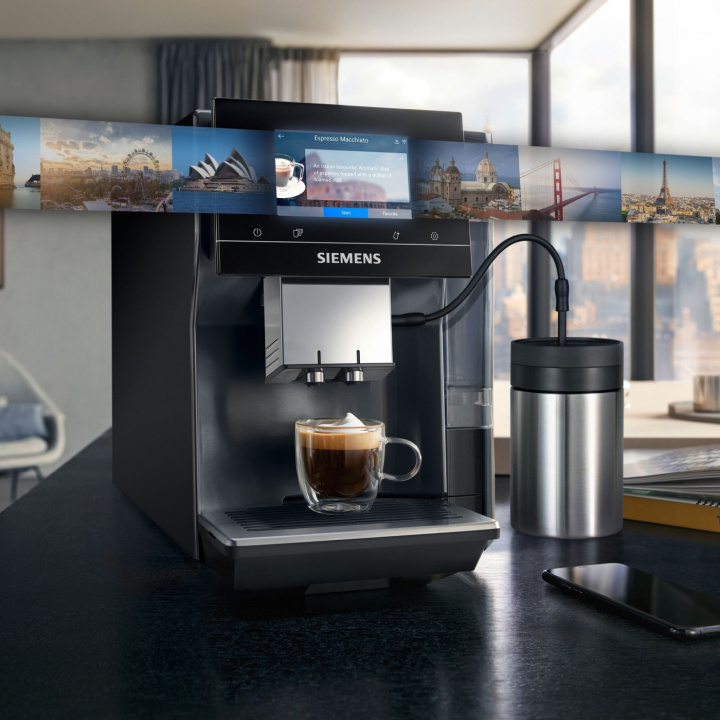 Siemens Espressomaskin Kaffemaskin, TP717R06 Siemens i gruppen HEM, HUSHÅLL & TRÄDGÅRD / Hushållsmaskiner / Kaffemaskiner & Tillbehör / Espressomaskiner hos TP E-commerce Nordic AB (D45283)