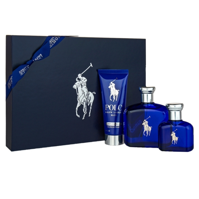 Ralph Lauren Giftset Ralph Lauren Polo Blue Edt 125ml + Edt 40ml + Body Wash 50ml i gruppen SKÖNHET & HÄLSA / Presentkit / Presentkit För Honom hos TP E-commerce Nordic AB (D45407)