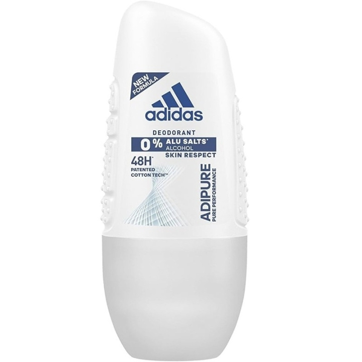 Adidas Adipure Deo Roll-on For Women 50ml i gruppen SKÖNHET & HÄLSA / Doft & Parfym / Deodorant / Deo för henne hos TP E-commerce Nordic AB (D45409)