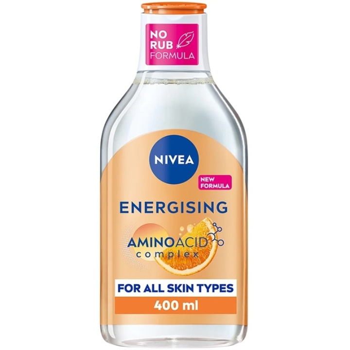 Nivea Micellar Water Energising 400ml i gruppen SKÖNHET & HÄLSA / Hudvård / Ansiktsvård / Ansiktsvatten & Facemist hos TP E-commerce Nordic AB (D45426)