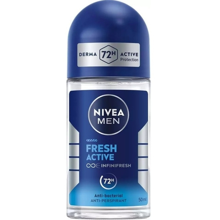Nivea Men Fresh Active Roll On 50ml i gruppen SKÖNHET & HÄLSA / Doft & Parfym / Deodorant / Deo för honom hos TP E-commerce Nordic AB (D45432)