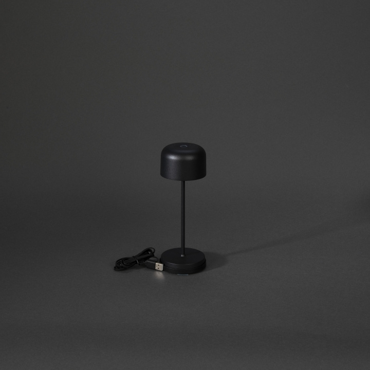 Konstsmide Bordslampa Lille mini svart Konstsmide i gruppen HEMELEKTRONIK / Belysning / Bordslampor hos TP E-commerce Nordic AB (D45443)