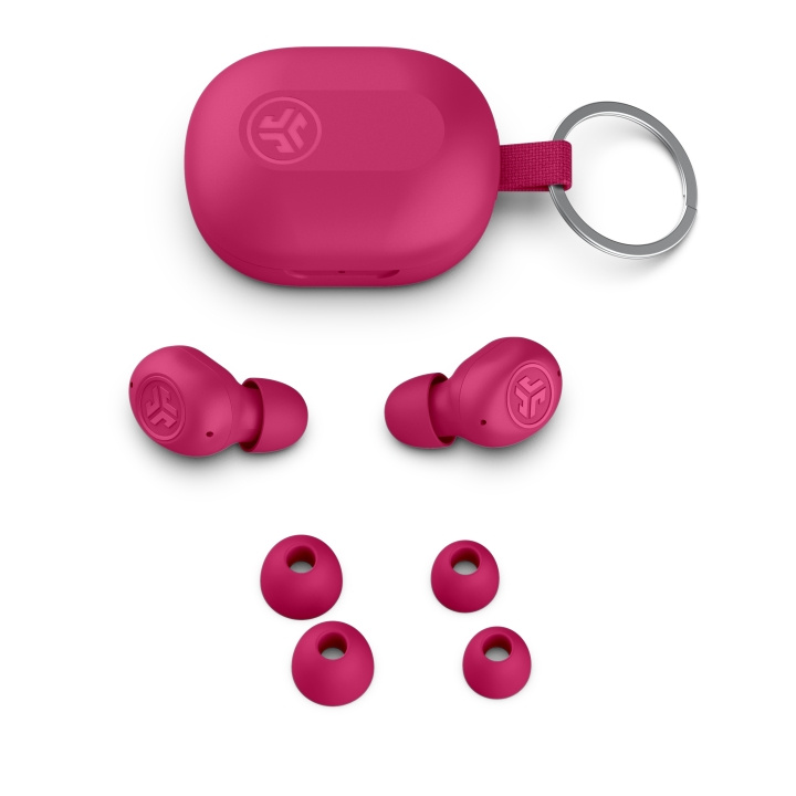 Jlab Audio JBuds Mini - Pink i gruppen HEMELEKTRONIK / Ljud & Bild / Hörlurar & Tillbehör / Hörlurar hos TP E-commerce Nordic AB (D45452)