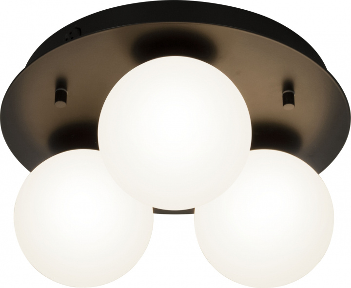 Aneta Plafond NICOSIA 16019-15 svart/opal Aneta | HEMELEKTRONIK - Belysning - Taklampor | GameStuff