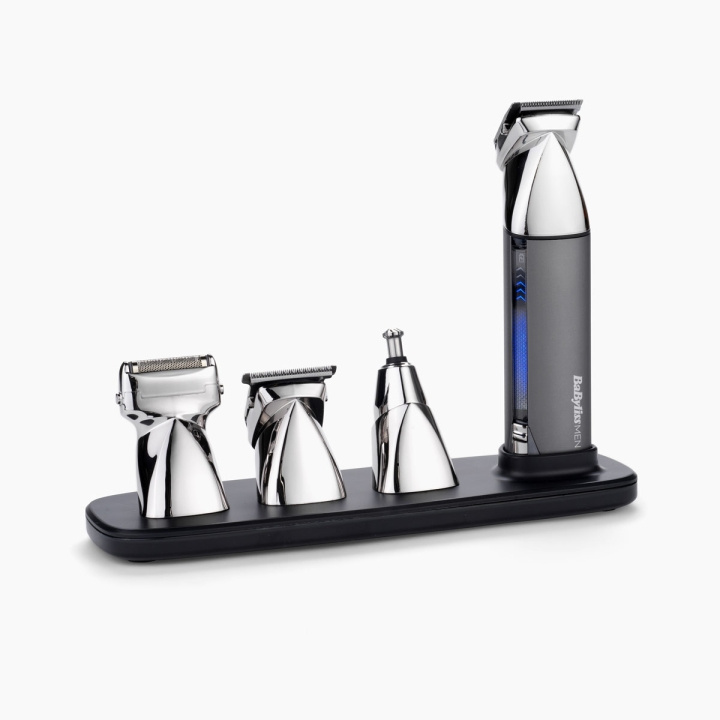 BaByliss Multitrimmer Super X Metal - Chrome Babyliss i gruppen SKÖNHET & HÄLSA / Hår & Styling / Rakning & Trimning / Hårtrimmers hos TP E-commerce Nordic AB (D45541)