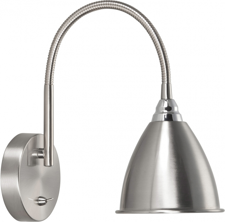 Armaturhantverk Vägglampa Smögen Nickel V770/12 Armaturhantverk i gruppen HEMELEKTRONIK / Belysning / Vägglampor hos TP E-commerce Nordic AB (D45565)