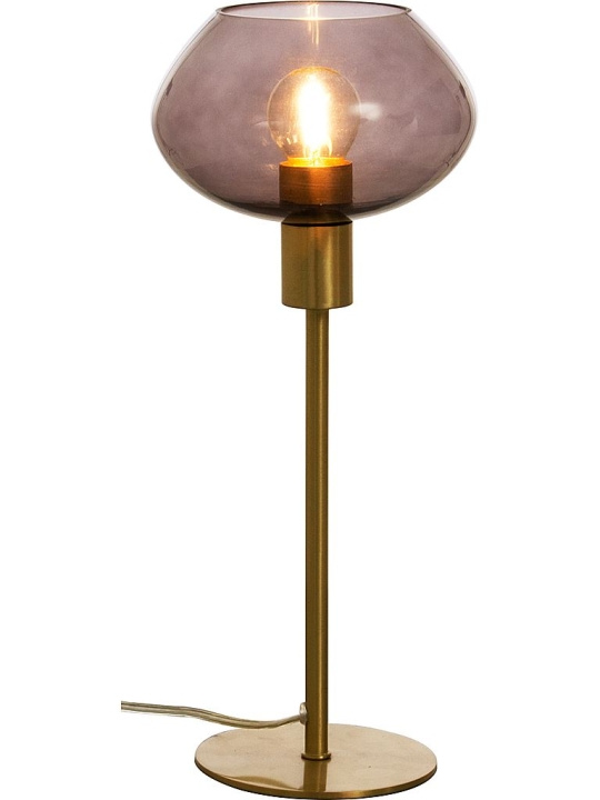 Aneta Bordslampa Bell 18100-25-14 mässing/rök Aneta i gruppen HEMELEKTRONIK / Belysning / Bordslampor hos TP E-commerce Nordic AB (D45586)