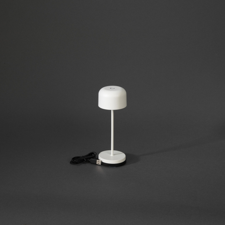Konstsmide Bordslampa Lille mini vit Konstsmide i gruppen HEMELEKTRONIK / Belysning / Bordslampor hos TP E-commerce Nordic AB (D45654)