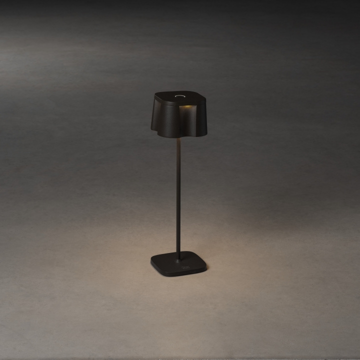 Konstsmide Bordslampa Nice svart USB Konstsmide i gruppen HEMELEKTRONIK / Belysning / Bordslampor hos TP E-commerce Nordic AB (D45697)