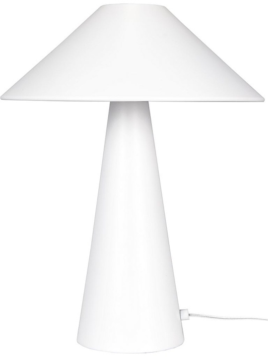 Globen Lighting Bordslampa Cannes 423408 vit 47cm Globen Lighting i gruppen HEMELEKTRONIK / Belysning / Bordslampor hos TP E-commerce Nordic AB (D45720)