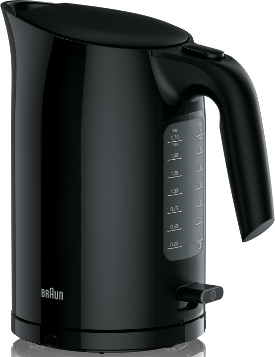 Braun Vattenkokare WK3100BK Braun i gruppen HEM, HUSHÅLL & TRÄDGÅRD / Hushållsmaskiner / Vatten & Juice / Vattenkokare hos TP E-commerce Nordic AB (D45766)