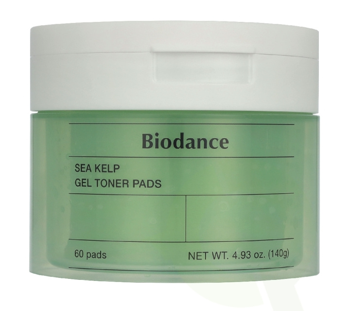 Biodance Sea Kelp Gel Toner Pads 60 piece 60 Pads i gruppen SKÖNHET & HÄLSA / Hudvård / Ansiktsvård / Ansiktsvatten & Facemist hos TP E-commerce Nordic AB (D45836)
