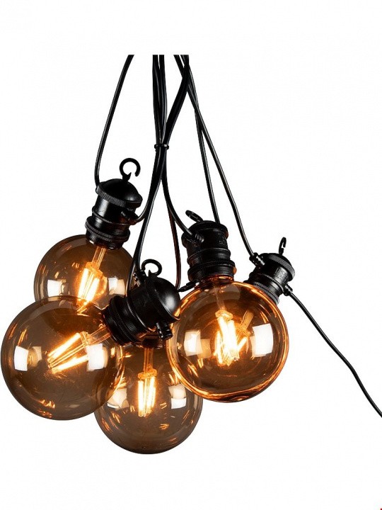 Konstsmide Slinga E27 10 LED utbytbar 2393-860 i gruppen HEM, HUSHÅLL & TRÄDGÅRD / El & Belysning / Utomhusbelysning hos TP E-commerce Nordic AB (D45884)