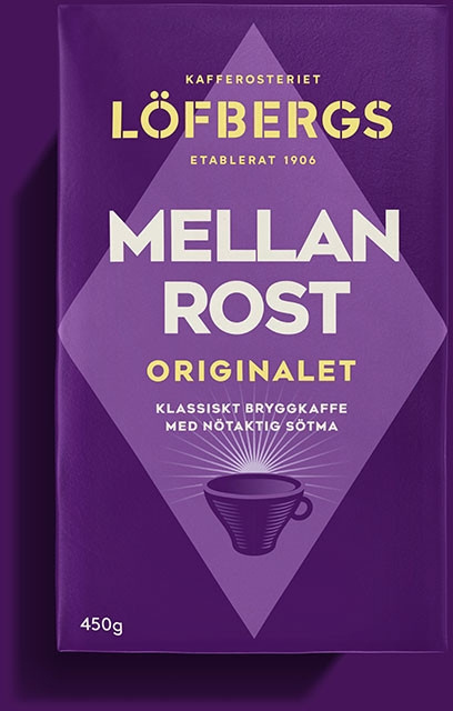 Löfbergs Kaffe Mellanrost Original Bryggkaffe Löfbergs i gruppen HEM, HUSHÅLL & TRÄDGÅRD / Hushållsmaskiner / Kaffemaskiner & Tillbehör hos TP E-commerce Nordic AB (D45951)