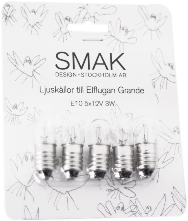 Lundgren & Strandberg Reservlampa Elflugan Grande 5-pack Lundgren & Strandberg i gruppen HEMELEKTRONIK / Belysning / LED-lampor hos TP E-commerce Nordic AB (D45956)