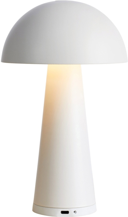 Markslöjd Bordslampa Fungi matt vit Markslöjd i gruppen HEMELEKTRONIK / Belysning / Bordslampor hos TP E-commerce Nordic AB (D45986)
