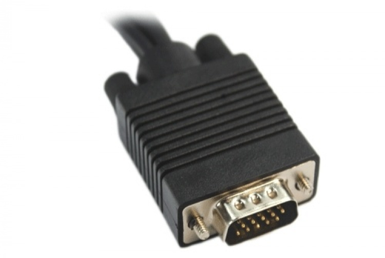 VGA - S-Video/Komposit adapter (Svart)