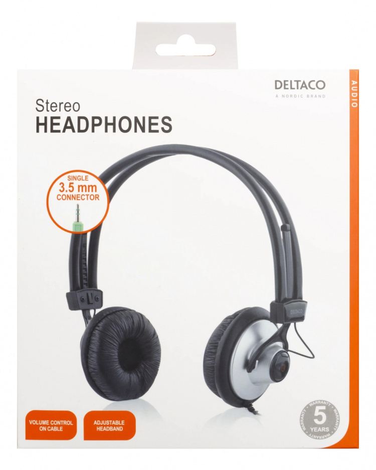 Deltaco hörlurar (HL-6)