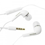 Headset, Samsung EHS64AVFWE, Vit