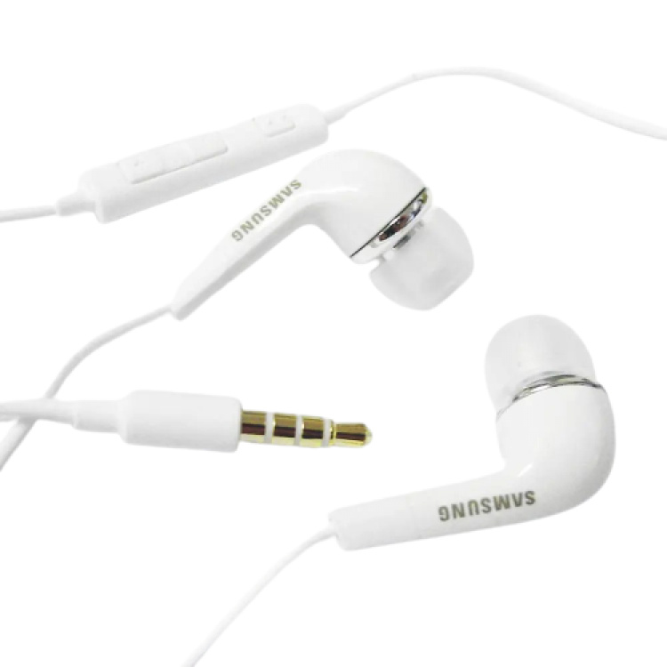 Headset, Samsung EHS64AVFWE, Vit