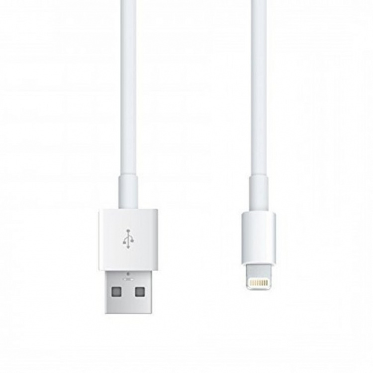 Apple Lightning USB-kabel till iPhone & Ipad, 1 meter (MD818ZM), Bulk