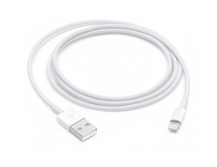 Apple Lightning USB-kabel till iPhone & Ipad, 1 meter (MD818ZM), Bulk