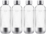 4-pack AGA AQVIA Stål 1L, PET-flaska 4-pack AGA AQVIA Stål 1L, PET-flaska