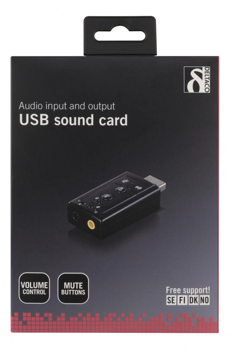 USB Ljudkort med Volymkontroll (UAC-03) USB Ljudkort med Volymkontroll (UAC-03)