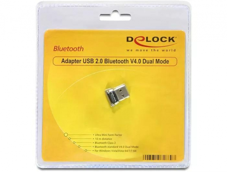 DeLock Bluetooth-adapter 4.0 Klass 2 (BT-117)