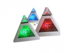 Väckarklocka pyramid (glowing LED) Väckarklocka pyramid (glowing LED)
