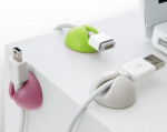 Kabelhållare-Kabelclips Mini, 6-pack (Gul/Rosa/Grön) Kabelhållare-Kabelclips Mini, 6-pack (Gul/Rosa/Grön)