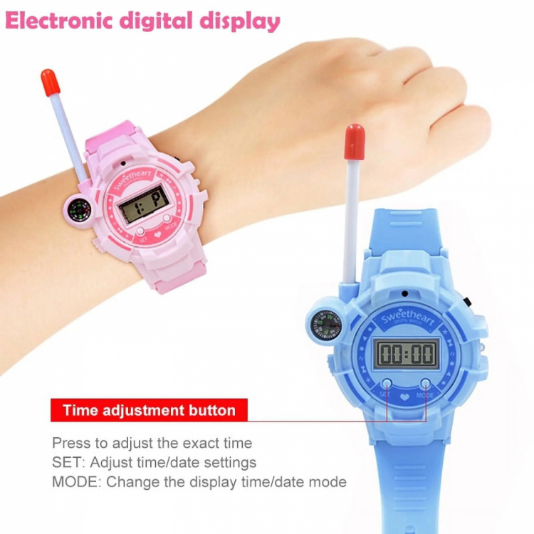 Klockor med inbyggd walkie talkie Klockor med inbyggd walkie talkie