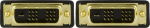 Deltaco DVI-kabel, ha - ha, 2 meter (VE011-A)