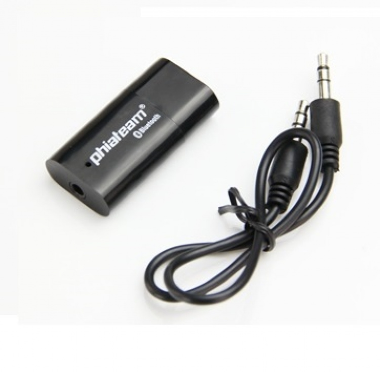 Trådlöst ljud i bilen! Bluetooth Music Receiver (Svart)