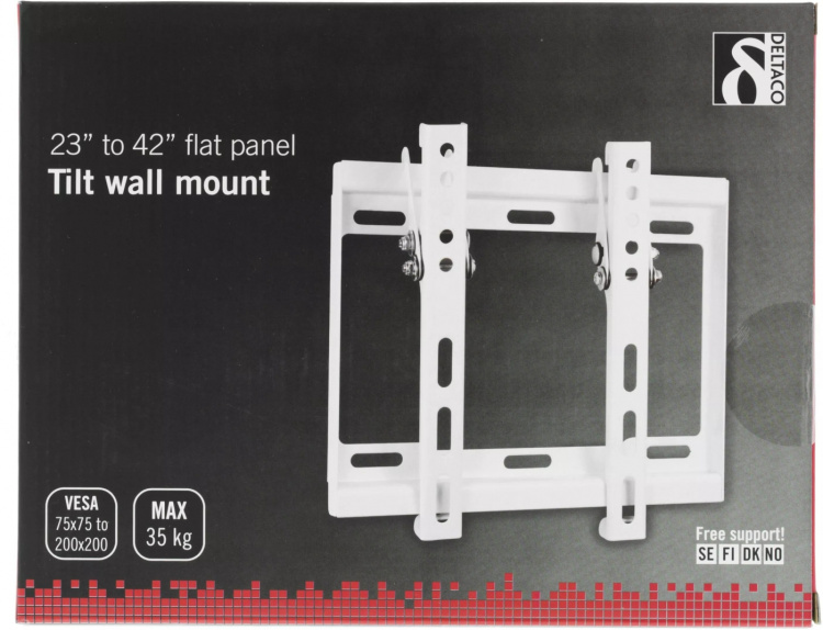 DELTACO Väggfäste, Tiltbart (ARM-520) DELTACO Väggfäste, Tiltbart (ARM-520)