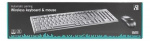 DELTACO trådlöst tangentbord och mus (TB-114) DELTACO trådlöst tangentbord och mus (TB-114)