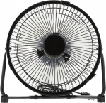 Deltaco USB fan, 18cm, table model, 1x USB Type A ma, black