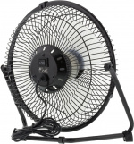 Deltaco USB fan, 18cm, table model, 1x USB Type A ma, black